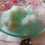 ガスト - かき氷・ラムネミルク