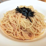 ポポラマーマ - 料理写真:パスタ「たらこ」(Lサイズ)820円也+税。