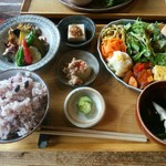 「スズキのソテー定食」
