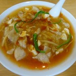 麺や二代目 夜来香 - スーラータンメン(中辛)750円