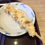 Kakehashi Yumeudon - ゲソ天＾＾これ美味しかったデス。