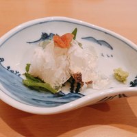 鮨 紺乃 - 穴子の焼き締め洗い