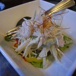 菜酒家FU-KU - 青パパイヤとエビのサラダ[750円]