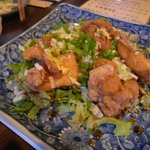 菜酒家FU-KU - やんばる若鶏の黒酢ソース[840円]