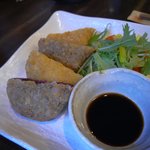 菜酒家FU-KU - 紅芋と田芋のコロッケ[480円]