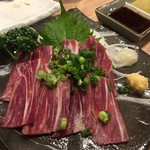 鳥やき串英 - 馬刺し