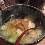 鳥やき串英 - 鶏そば