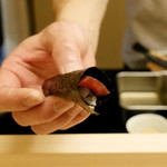 Sushi Sugisawa - 赤身漬け 海苔巻き
