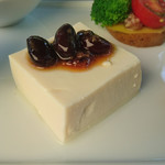 鎌倉 松原庵 - 信州豆腐の醤油豆がけ