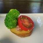 鎌倉 松原庵 - 彩り野菜のバーニャカウダ