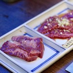 李昇 - 特選はらみ２切＆和牛トウガラシ・ハーフ