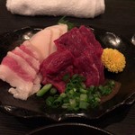 馬刺し５種盛りミニ