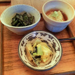 蕎麦 たじま - 水茄子味噌和え