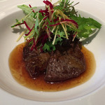 ラ メゾン ヒトトキ - 牛フィレのプチステーキ レフォールソース