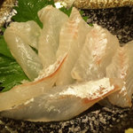 海鮮旬魚　悠 - ノドクロの造り