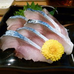 海の幸 美味 - 八戸鯖の刺身