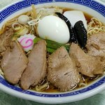 福寿 - 上空から上五目ラーメン