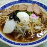 福寿 - 上空から上五目ラーメン