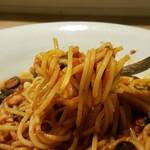 ハシヤ - 麺にソースが絡みます