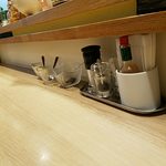 ハシヤ - カウンターまわり