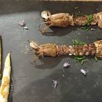 生パスタ専門店 レヴァーロ - 笹竹とシャコのグリル