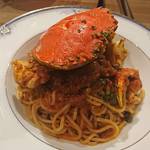 生パスタ専門店 レヴァーロ - ヘラガニの…パスタ