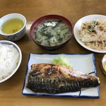 牟田食堂 - 今朝の朝食＝５９０円