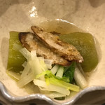 広尾 一会 - 茄子煮びたし