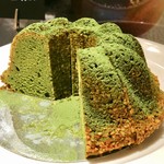 ザ・テラス - 黒豆入り 抹茶のクグロフ