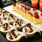 ザ・テラス - ババロアバニラ、リコッタチーズケーキ