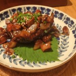 キッチン 杉の子 - ハツとナスの料理