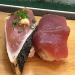 玉寿司 - カツオとマグロ