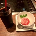 スズヤヨシモリ - ランチセット
      ミニデザート・ドリンク