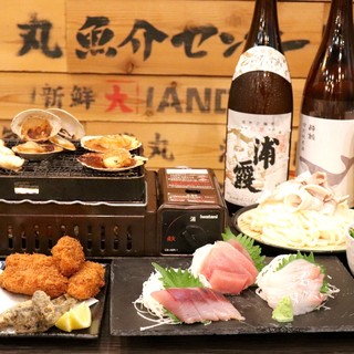We have sake brands unique to Tochigi! There is also an all-you-can-drink course◎