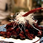 桜梅桃李 - 上海式黒酢酢豚