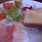 ティールームリーフ - モーニングセット