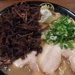 Kirahoshimanten - ラーメン＋きくらげ