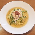 COCO'S - 紀州南高梅の冷やし麺(961円)