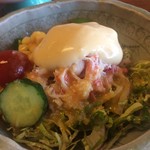 北海料理と旬の味 のむら - タップリのカニサラダです。自家製マヨネーズが美味しいです。(^^)