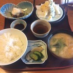 北海料理と旬の味 のむら - 私の梅御膳1000円です。高級店の味をリーズナブルに味わえます。