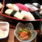 王将 - 握りランチ！　寿司の方舟！　