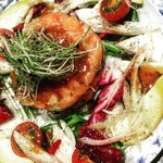 魚と野菜de洋風なめろう　～セルクル仕立て～