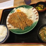 Katsu Sato - ロースカツ定食  ご飯大盛り