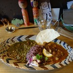 森林食堂 - 眼前にコケシ！