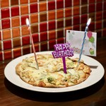 Magokura - 金ごまポテサラピザ Happy Birthday
