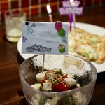 Magokura - トマトとオクラ ながいもの塩こんぶあえ冷やっこ