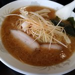 ラーメン天棒 - ネギみそラーメン７５０円