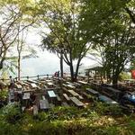 景信山頂上　景信茶屋　青木