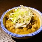 菜果茶酒 むすび - もつ煮(400円)