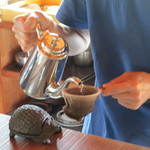 喫茶 ノラネコ - ポタリx２と一滴ずつ……